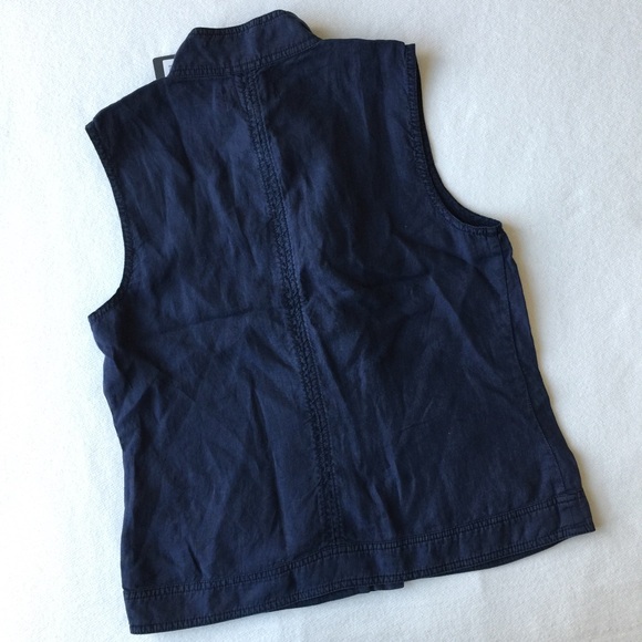Michael Stars Linen Vest - Picture 3 of 5